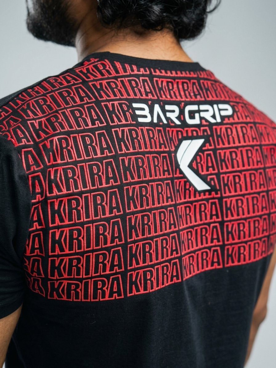 Bar Grip T-shirt (Blood & Rust) view 6