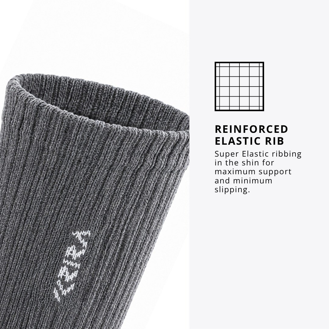 Reinforced elastic rib